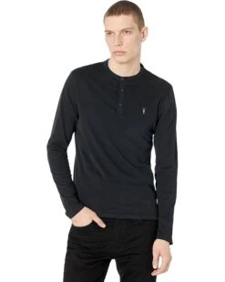 AllSaints Brace Long Sleeve Henley