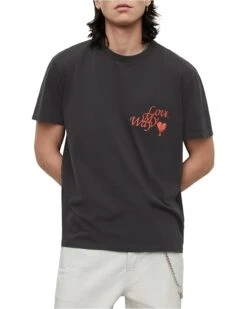 AllSaints Direction Short Sleeve Crew