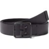 AllSaints 35 Mm Belt With Metal Logo Tip