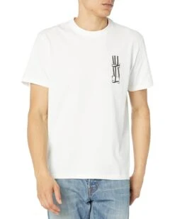 AllSaints Segment Short Sleeve Crew