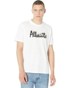 AllSaints Smudge Short Sleeve Crew