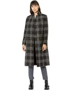 AllSaints Bexa Check Coat