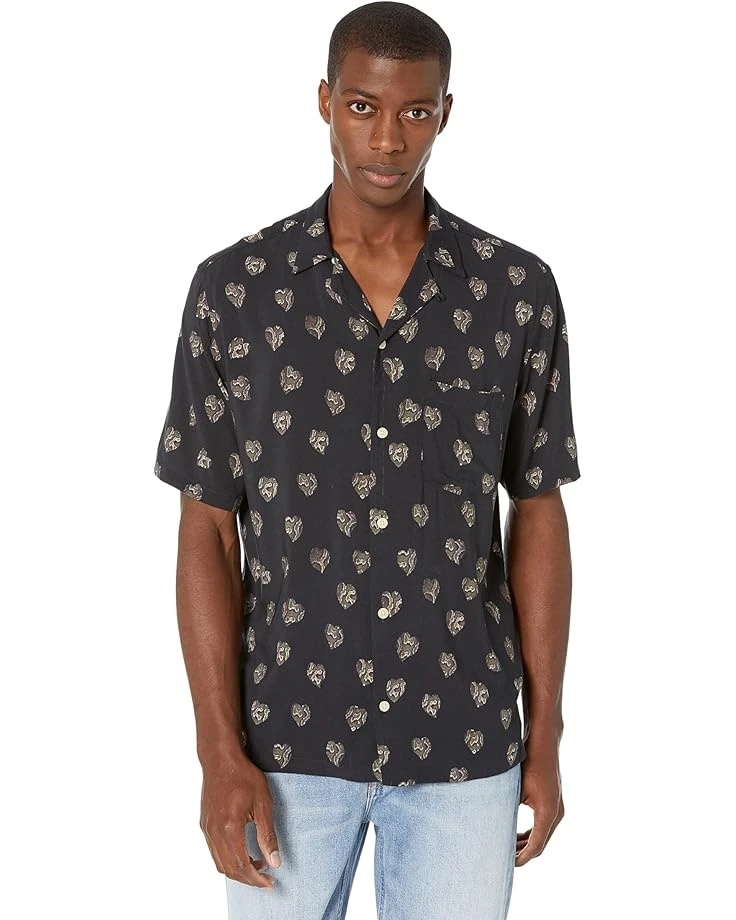 AllSaints Snakeheart Short Sleeve Shirt AllSaints Snakeheart Short Sleeve Shirt -AllSaints 71LGOBM HAL. AC SR736920