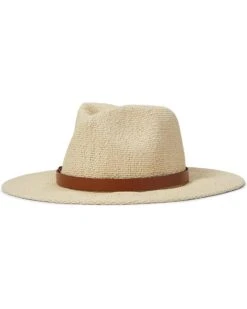 AllSaints Stone Wash Straw Fedora